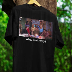 Friends Why God Why Joey Graphic Printed T-Shirt