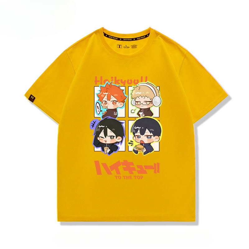 Hinata Anime Loose Short Sleeve T-Shirt