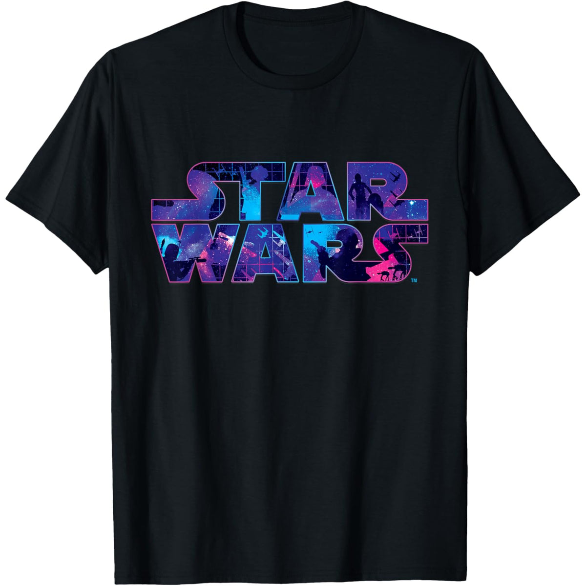 SW Logo Retro 90s Galaxy T-Shirt