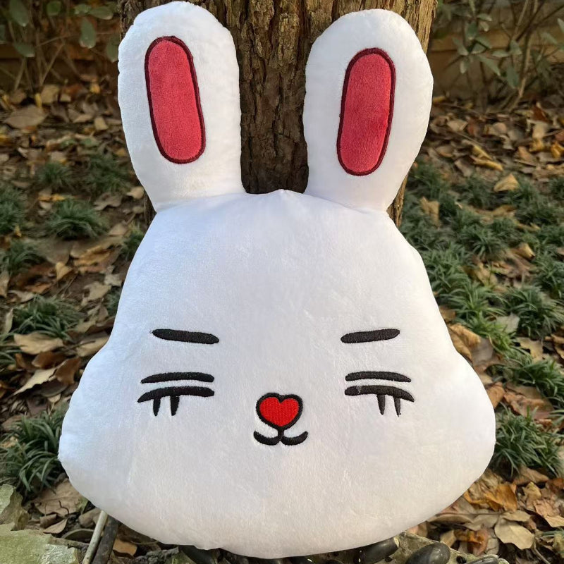 Cartoon Seventeen Face Cushion Plush Pillow