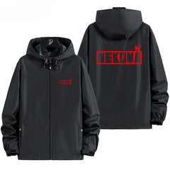 Chic Nekoma Anime Zipper Thin Jacket