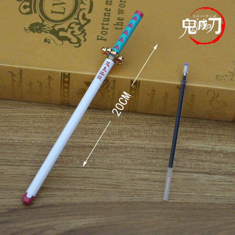 Cool Anime Sword Model Metal Gel Pen