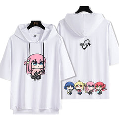 Ryo Yamada Hooded Short Sleeve Top