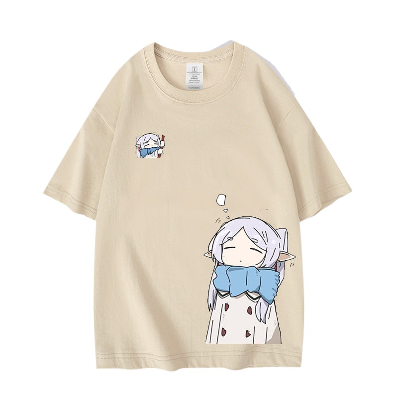 Creative Anime Short Sleeve Cotton T-Shirt
