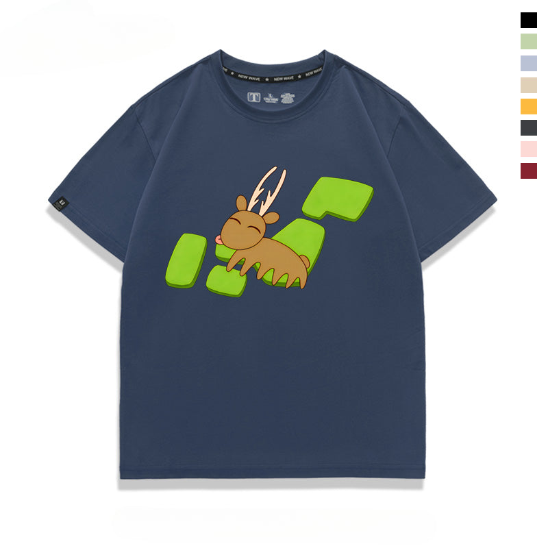 Unisex Anime Cos Short-sleeved T-shirt