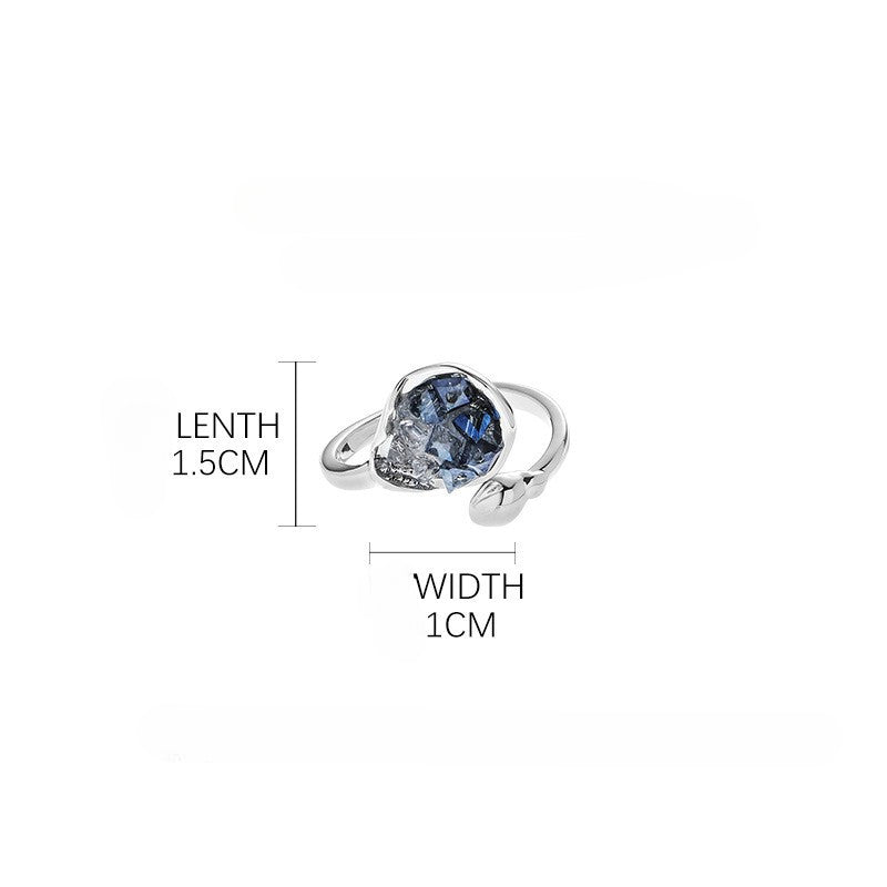 Retro Zircon Game Cos Ring