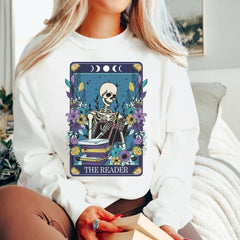 The Reader Printed Crewneck Sweatshirt