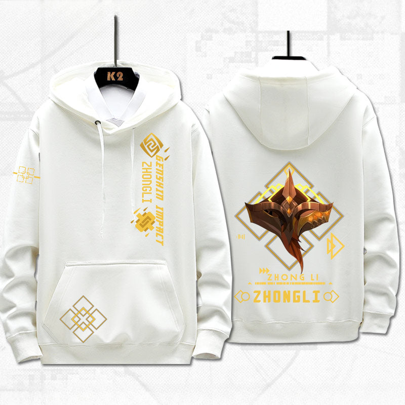 Unisex Game ZhongLi Printed Loose Hoodie