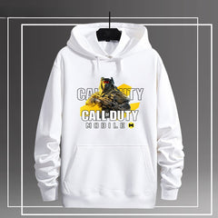 Unisex Game Logo Printed Loose Hoodie