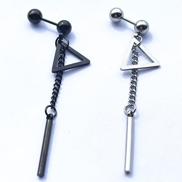 KPOP Style Triangle Chain Earrings