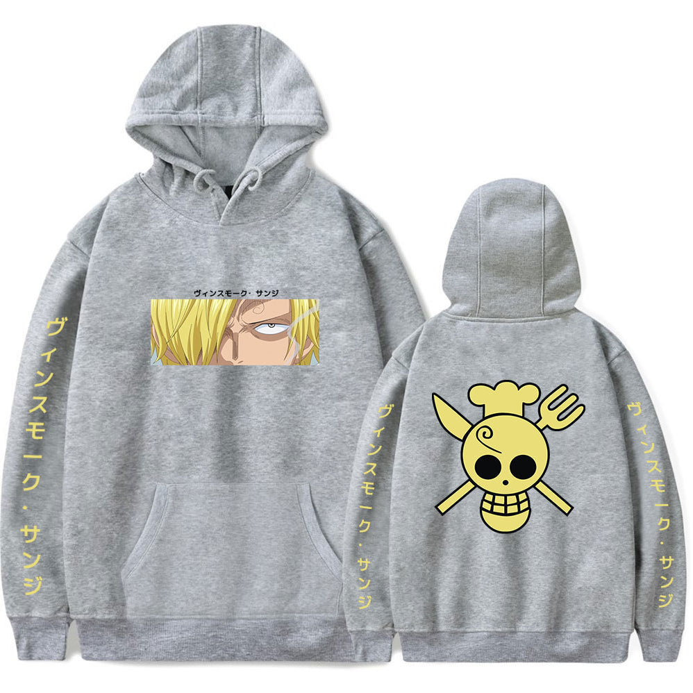 Casual Anime Graphic Printed Unisex Hoodie