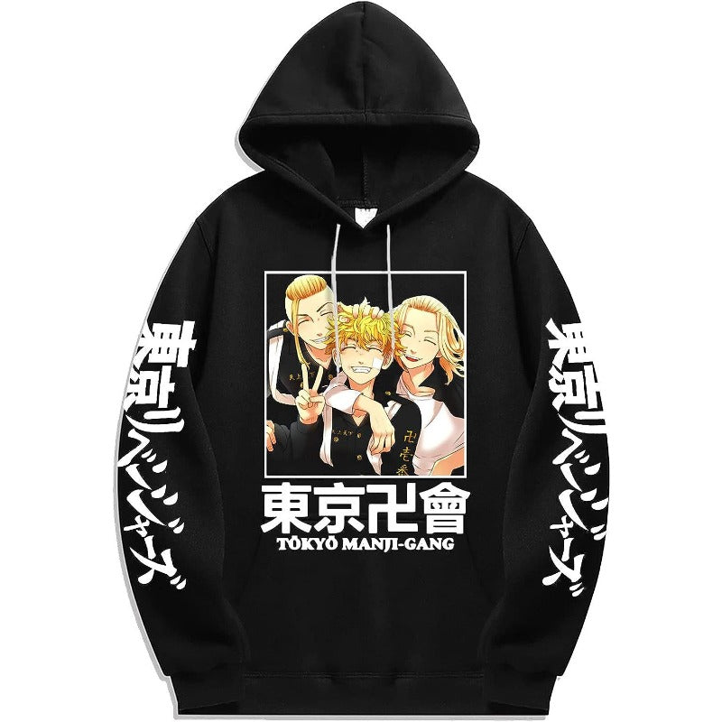 Cool Men's Characters Digital Print Cosplay Hoodie