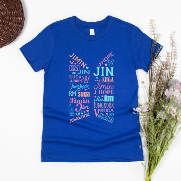 Bangtan Logo Printed Kpop T-Shirt