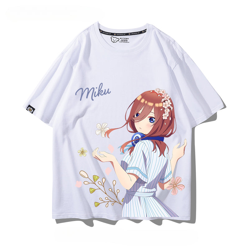 Nakano Short-sleeved Cotton T-shirt