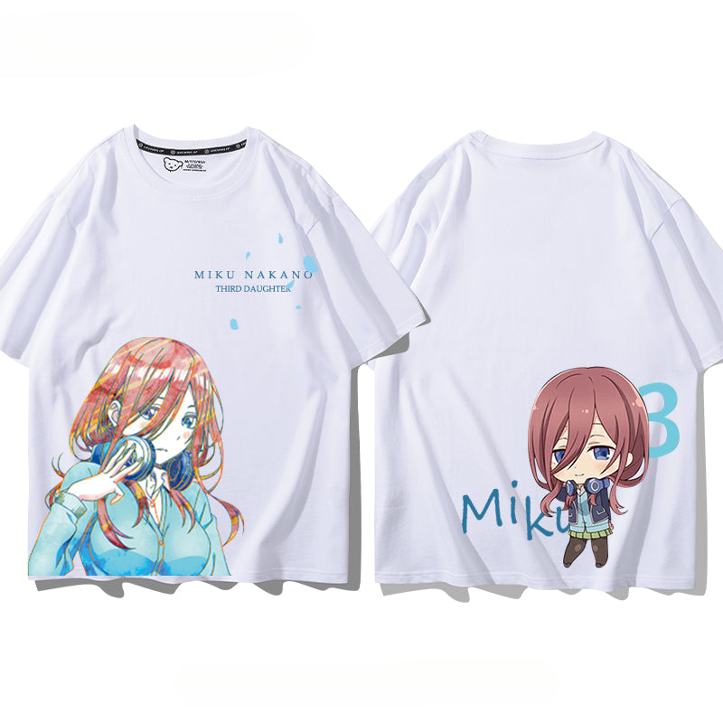 Women's Anime Nakano Cotton T-shirt