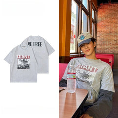 Keonho Same BE FREE Short-sleeved T-shirt