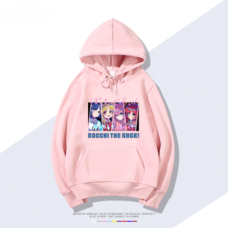 Unisex Anime Graphic Print Hoodie