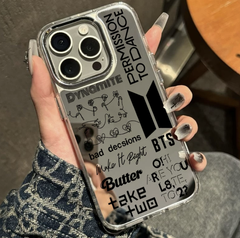 BANGTAN Tracklist Mirror Phone Case