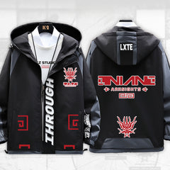 Versatile Game Cosplay Zip Up Hooded Coat