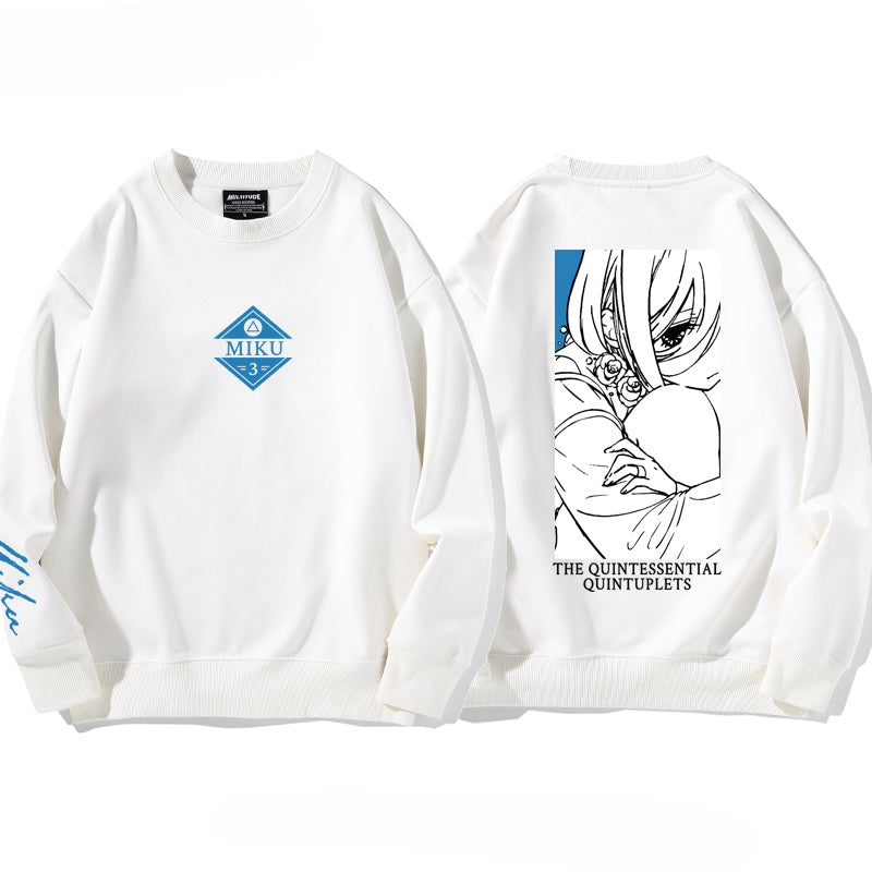 Nakano Anime Crew Neck Sweatshirt
