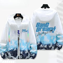 Anime Sunscreen Thin Zipper Jacket