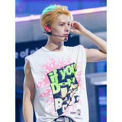 JAMES Same Graphic White Short-sleeved T-shirt