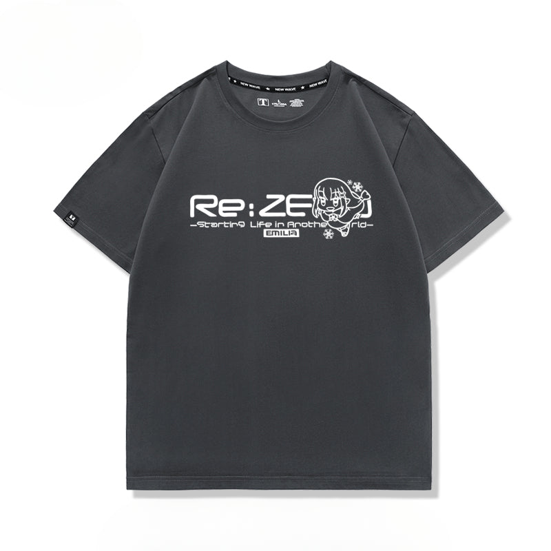 Unisex Anime Graphic Short Sleeve T-Shirt