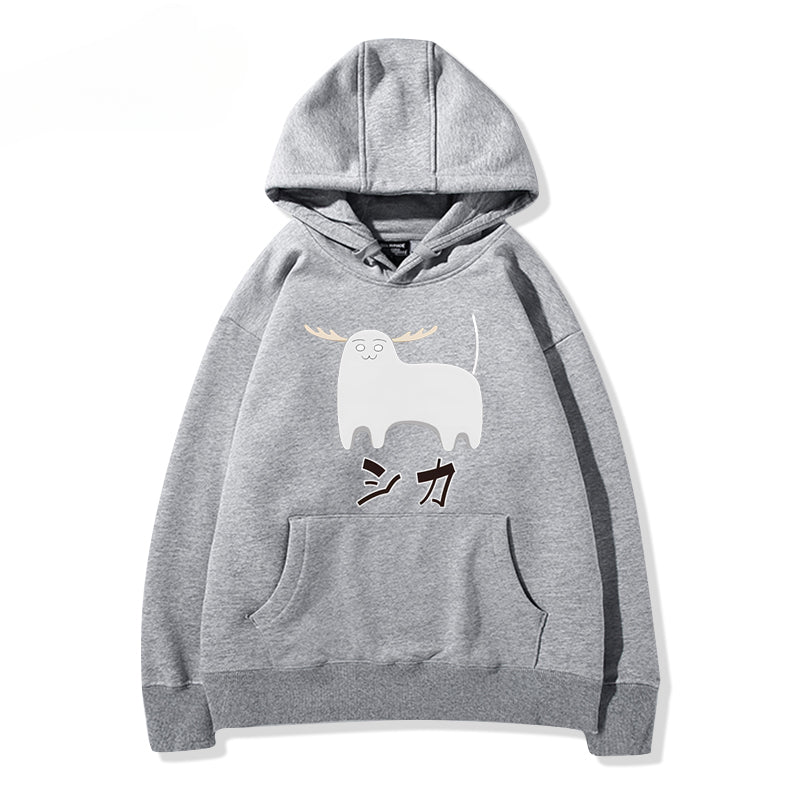 Women's Anime Graphic Print Loose Hoodie