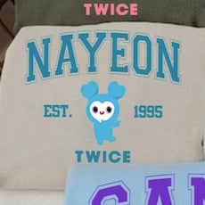 Cute Twice Members Crewneck Sweatshirt
