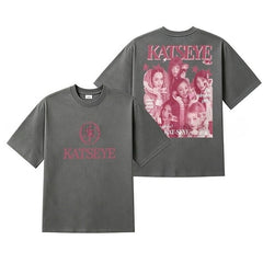 KATSEYE Poster Printed T-shirt Top