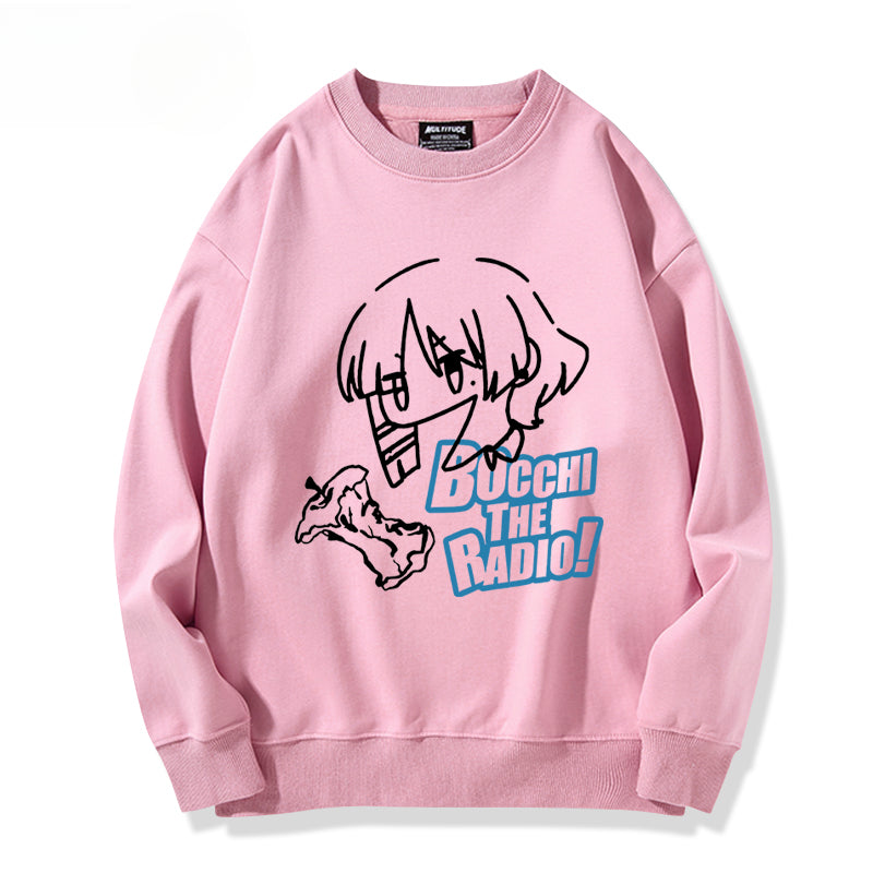 Women's Anime Cos Crew Neck Sweatshirt
