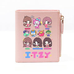 WITZY Short Zipper Wallet Purse