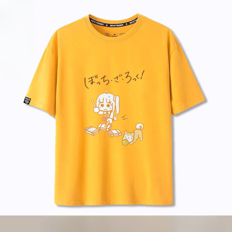 Trendy Anime Short Sleeve Loose T-Shirt
