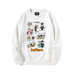 Unisex Hinata Anime Crew Neck Sweatshirt