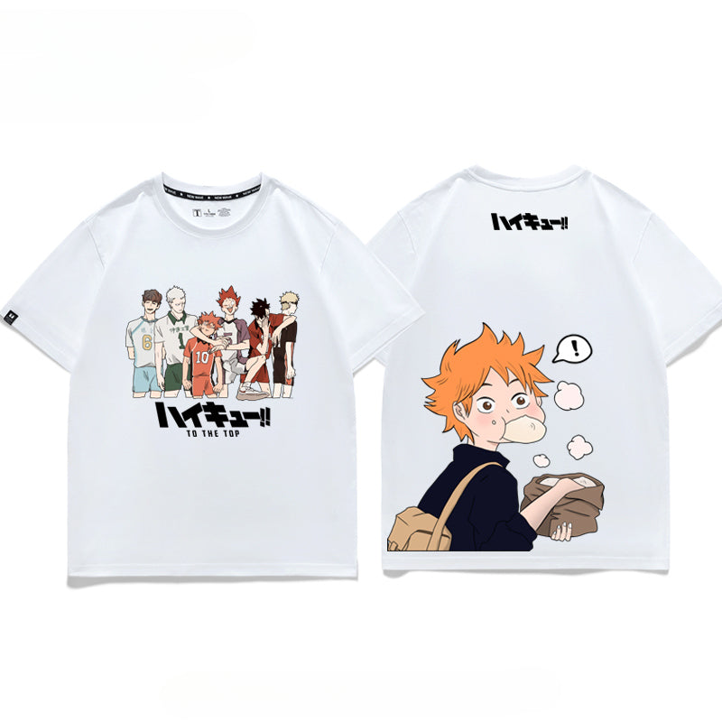 Unisex Hinata Volleyball Cotton T-Shirt