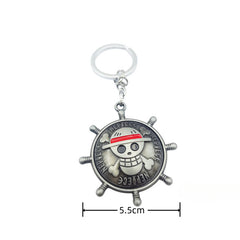 Rotating Anime Keychain Pendant