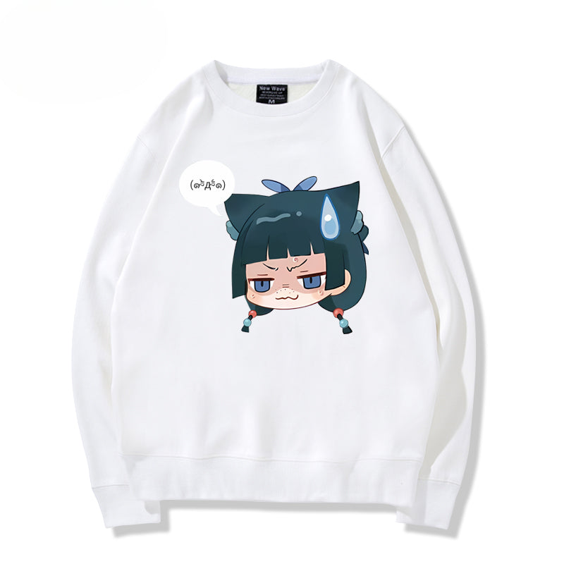 Women's Anime Printed Cos Sweatshirt