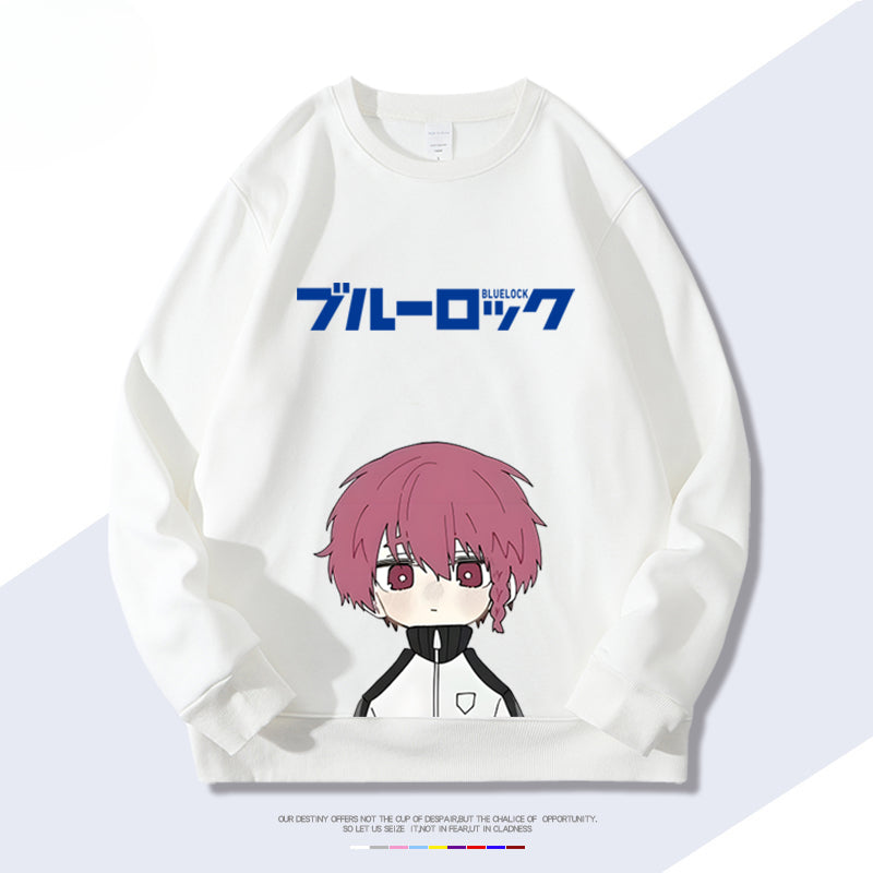 Casual Anime Figure Crew Neck SweatShirt