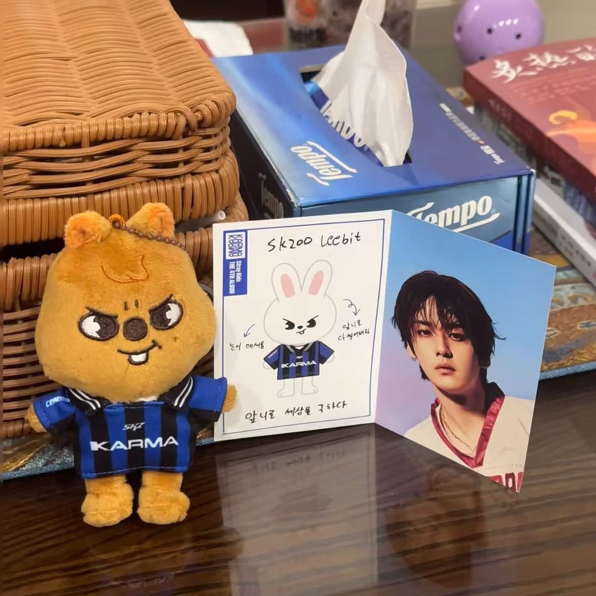 SKZ KARMA Plush Keyring Set