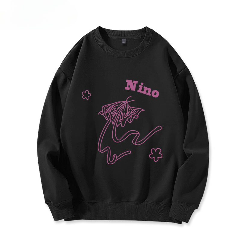 Women's Nakano Print Crew Neck Sweatshirt