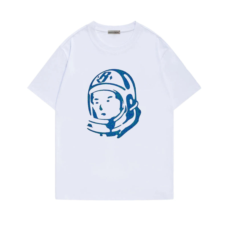 Shinyu Same Astronaut Printed Short-sleeved T-shirt
