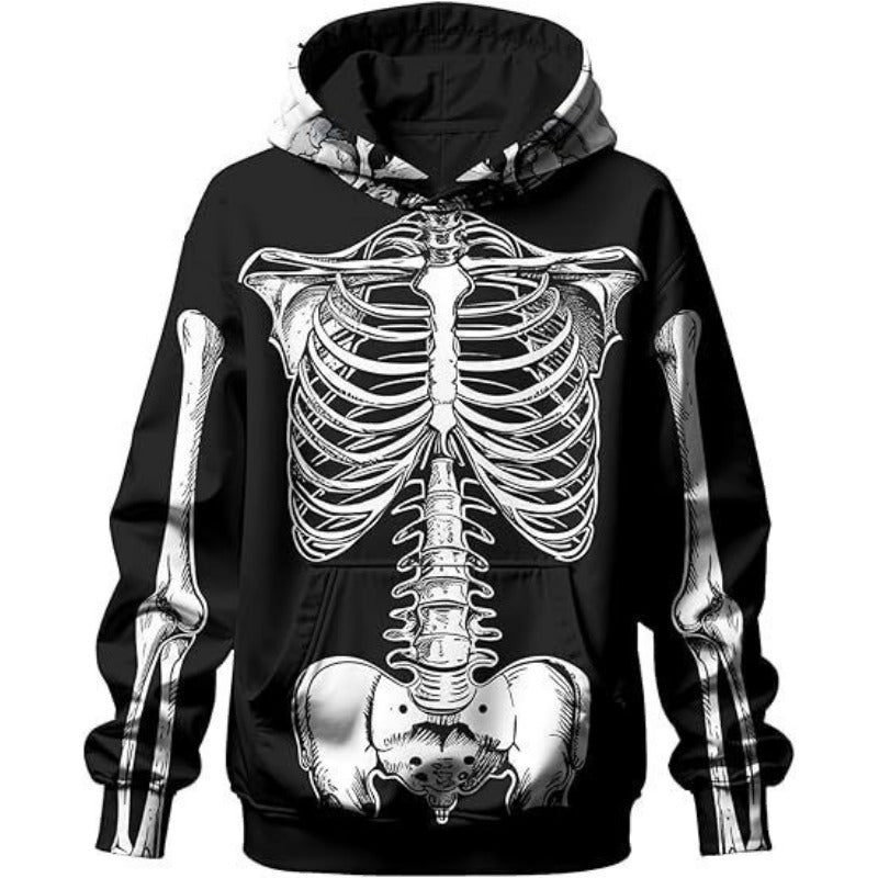 Starry Sky Painted 3D Print Graffiti Hoodie