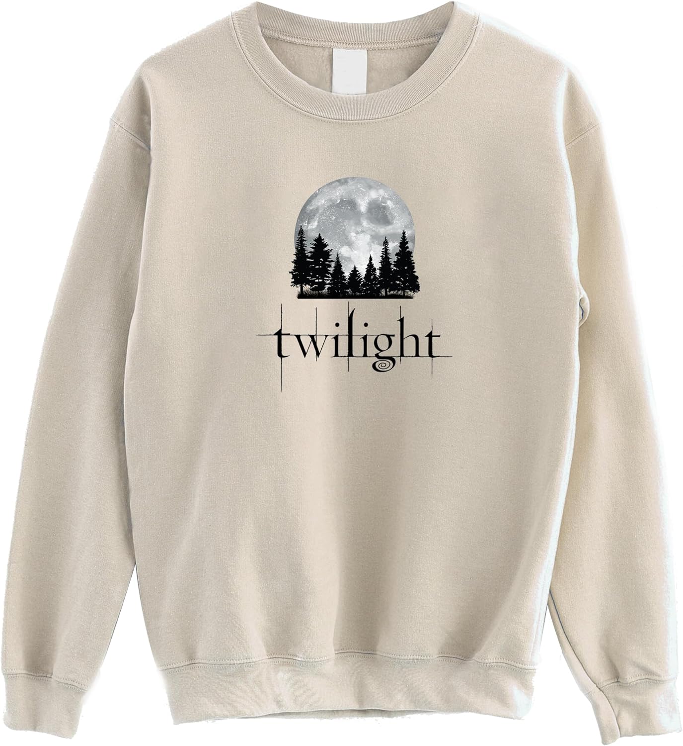 Vintage Moon Forks Sweater Movie Lovers Sweatshirt