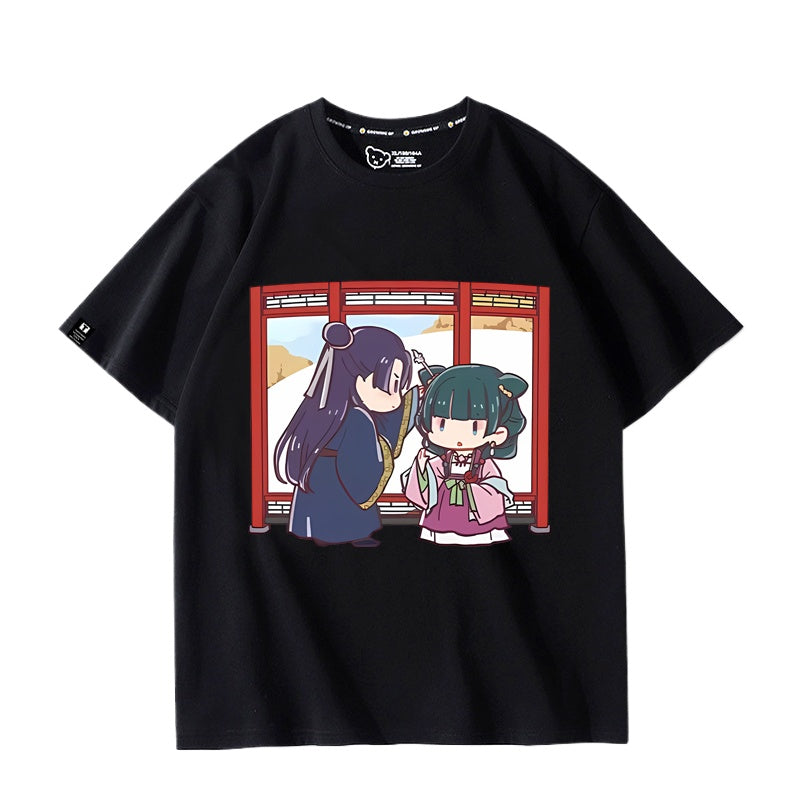 Girls' Anime Graphic Cos Short-sleeved T-shirt