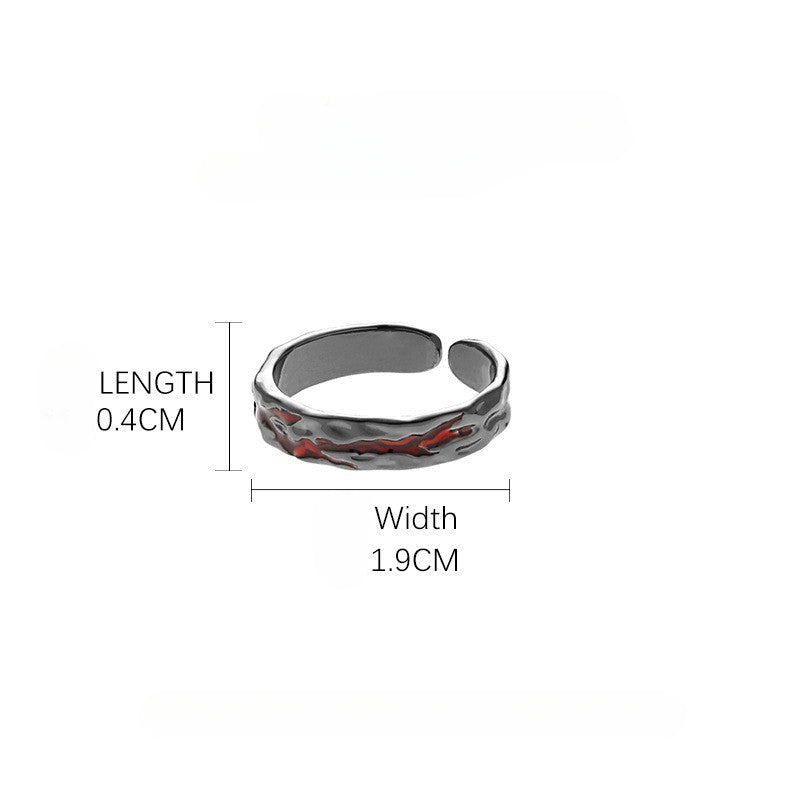 Retro Zircon Game Cos Ring