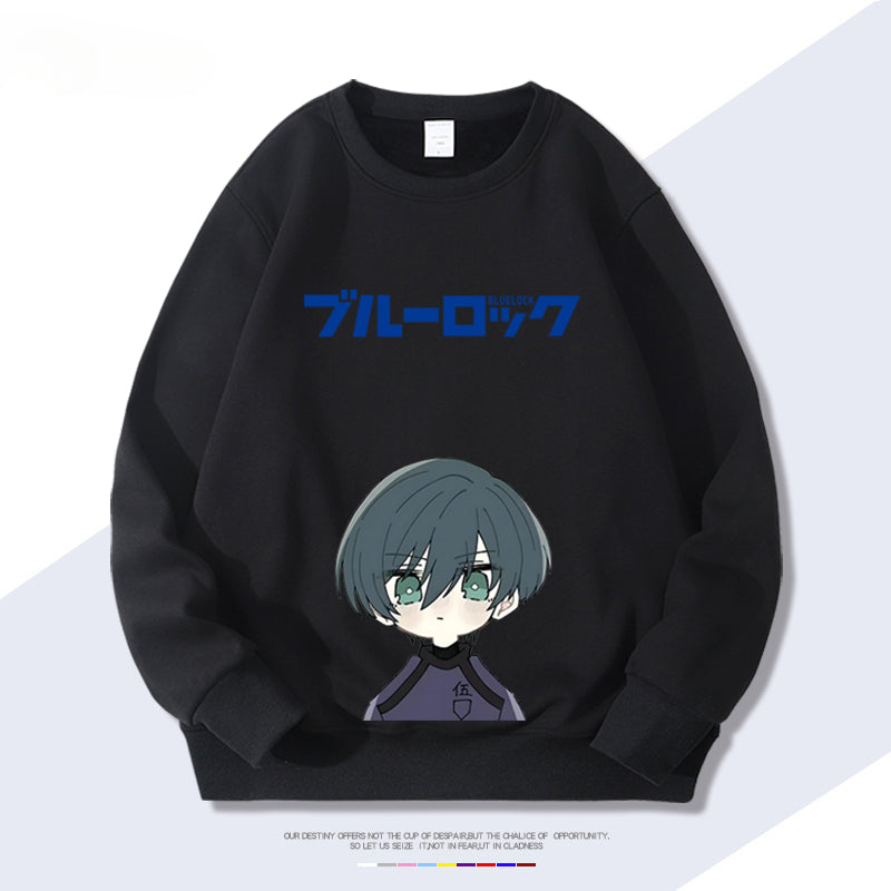 Casual Anime Figure Crew Neck SweatShirt