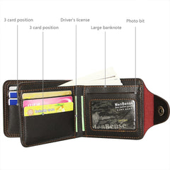 Straw Hat Luffy Anime Wallet Keychain Set