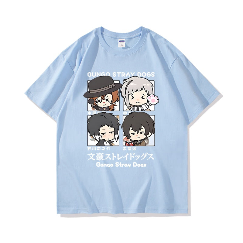 Casual Anime Short Sleeve Summer T-Shirt