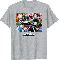 Midoriya Bakugo Uraraka Group Anime T-Shirt