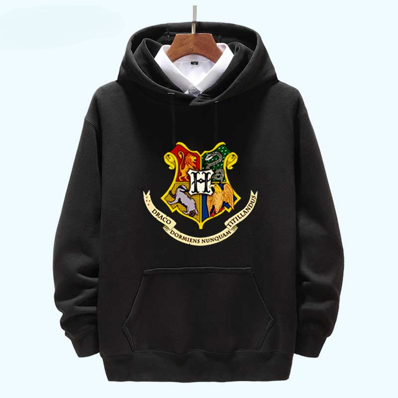 Unisex Slytherin Hogwarts Printed Hoodie